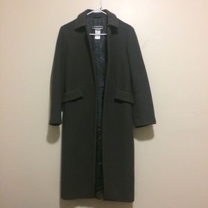 Gray Jil Sander Wool Coat